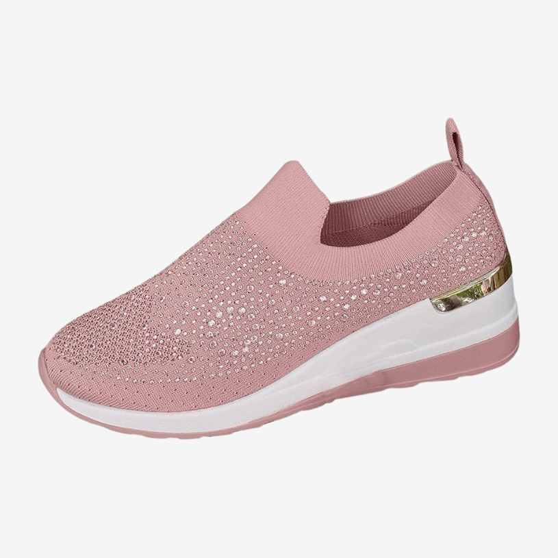 Chaussures orthopédiques Selma légères à effet brillant