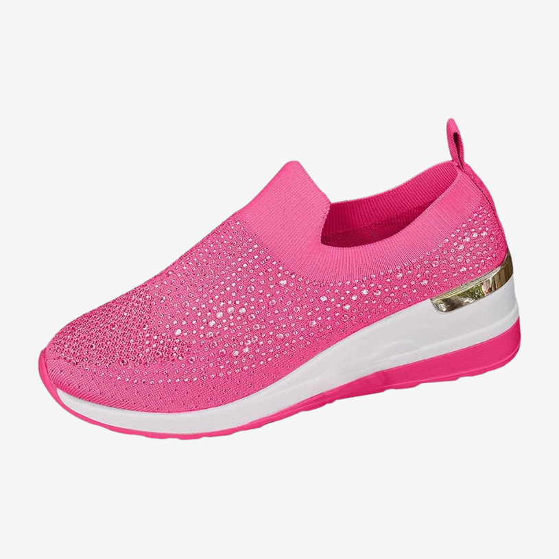 Chaussures orthopédiques Selma légères à effet brillant