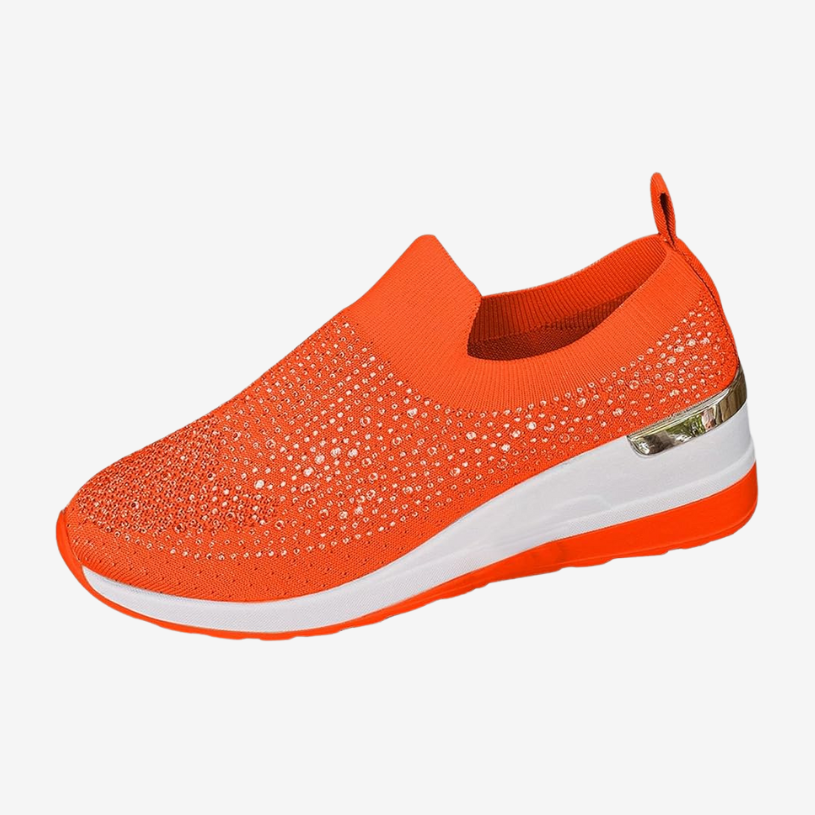Chaussures orthopédiques Selma légères à effet brillant