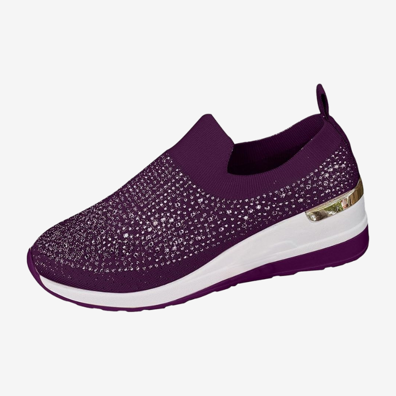 Chaussures orthopédiques Selma légères à effet brillant