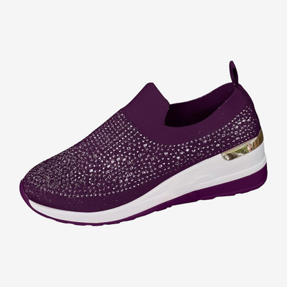 Chaussures orthopédiques Selma légères à effet brillant