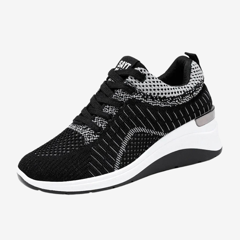Chaussures orthopédiques femme semelle épaisse effet rehaussant