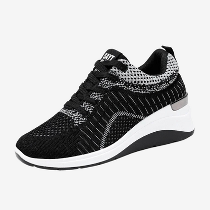 Chaussures orthopédiques femme semelle épaisse effet rehaussant