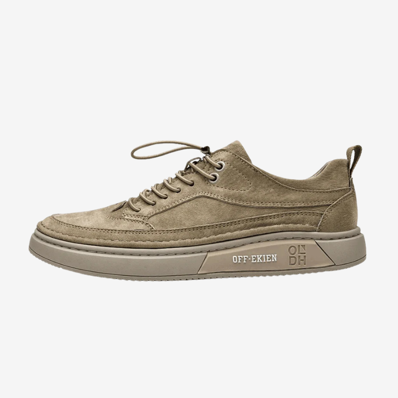 Chaussures orthopédiques en cuir souple à lacets