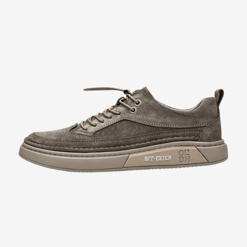 Chaussures orthopédiques en cuir souple à lacets