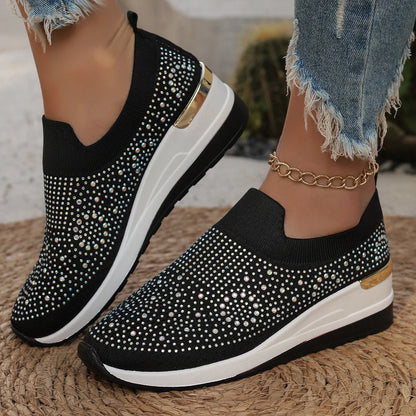 Chaussures orthopédiques Selma légères à effet brillant