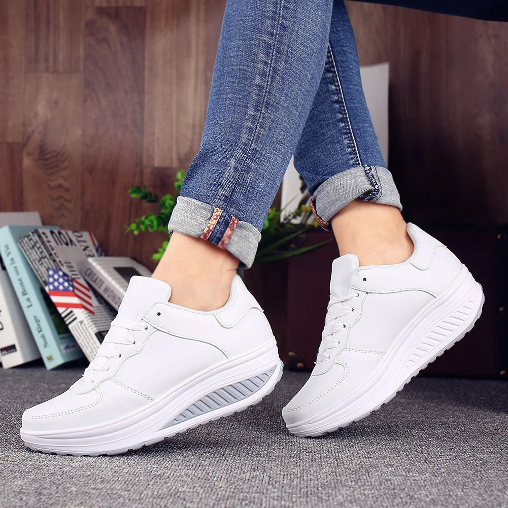 Chaussures orthopédiques à bascule légères et respirantes